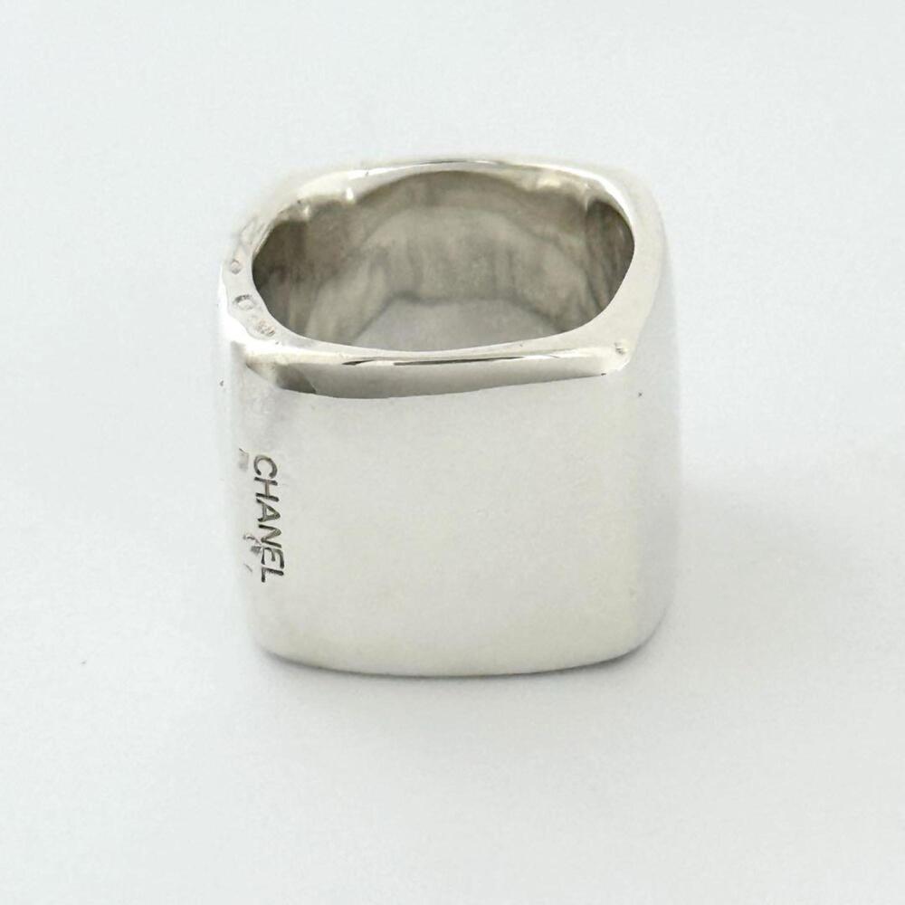 CHANEL Authentic Vintage Silver Ring